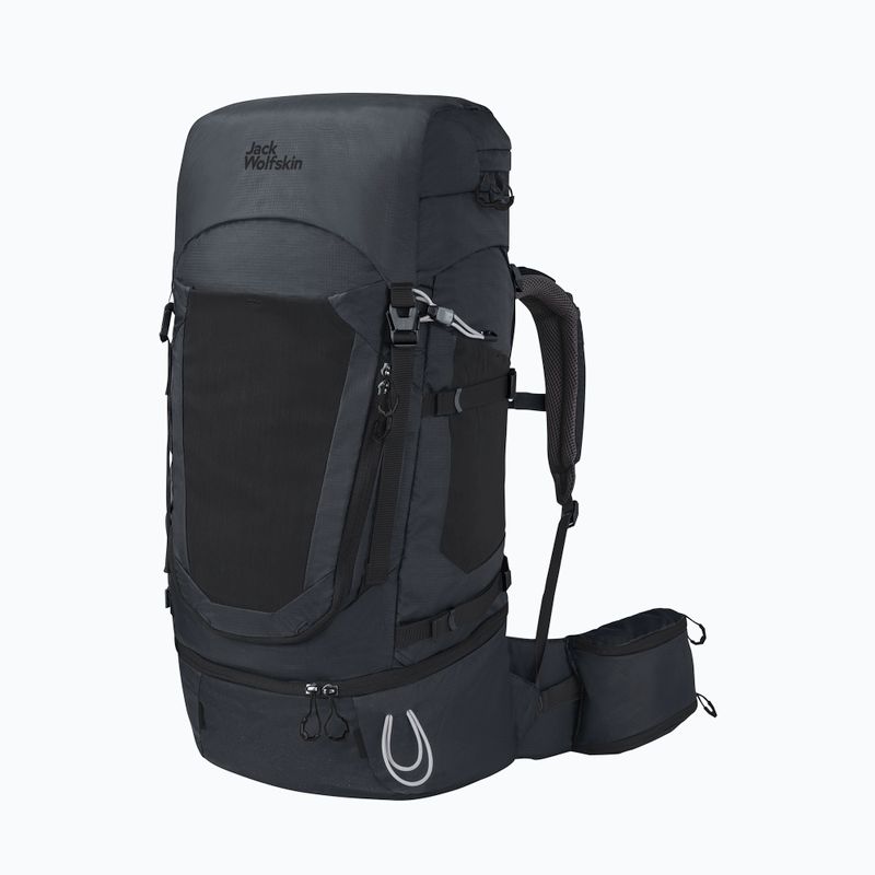 Jack Wolfskin Highland Trail 50+5 l phantom moteriška trekingo kuprinė