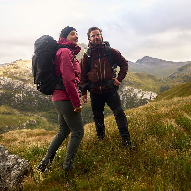 Jack Wolfskin Highland Trail 50+5 l phantom moteriška trekingo kuprinė 14