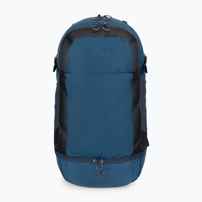 Jack Wolfskin Moab Jam Pro 34,5 l tamsios jūros spalvos dviratininko kuprinė