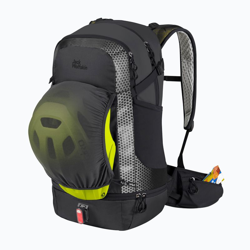 Jack Wolfskin Moab Jam Pro 34,5 l flash black dviračių kuprinė 8