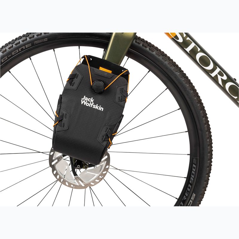 Dviračio krepšys Jack Wolfskin Morobbia Fork Bag 7 l flash black 3