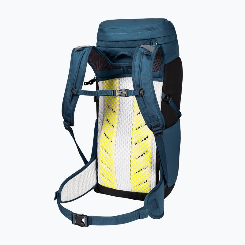 Vaikiška žygio kuprinė Jack Wolfskin Peak Hiker 28 l dark sea 2