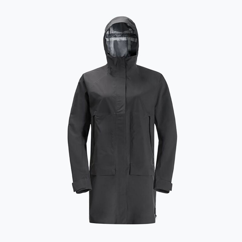 Jack Wolfskin moteriška striukė nuo lietaus Goldgewann Parka black 1115731_6350_002 7