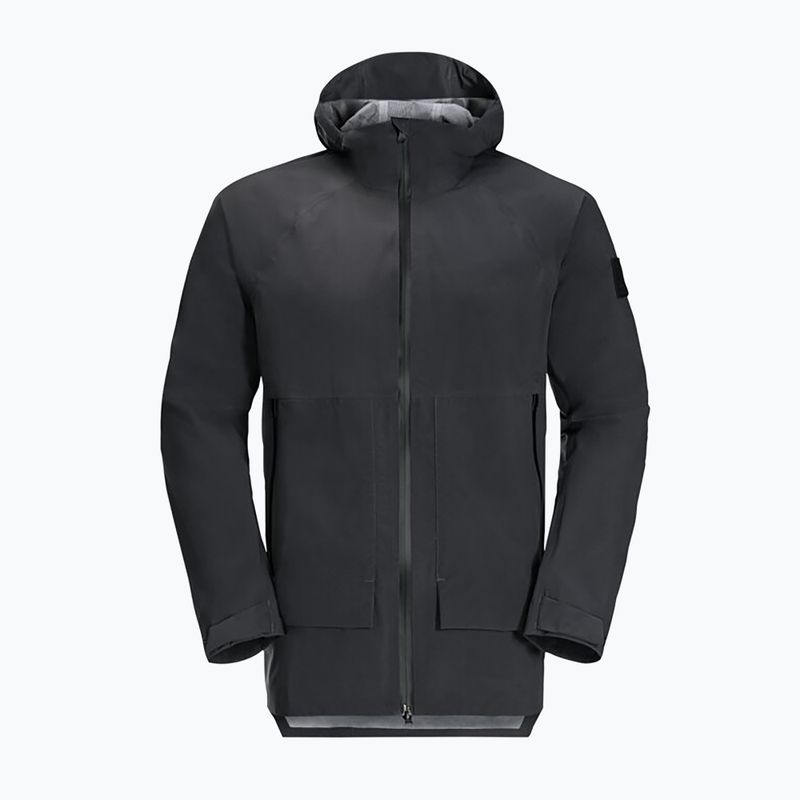 Jack Wolfskin vyriška striukė nuo lietaus Goldgewann Parka black 1115741_6350_003 8