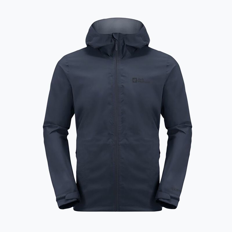 Jack Wolfskin vyriška striukė nuo lietaus Elsberg 2.5L mėlyna 1115881_1010_002 6