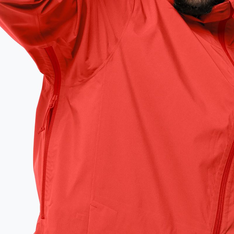 Jack Wolfskin vyriška striukė nuo lietaus Elsberg 2.5L raudona 1115881_2193_003 5
