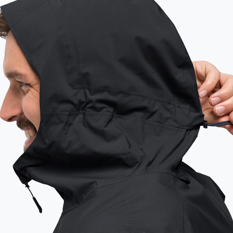 Jack Wolfskin vyriška striukė nuo lietaus Elsberg 2.5L juoda 1115881_6000_003 3
