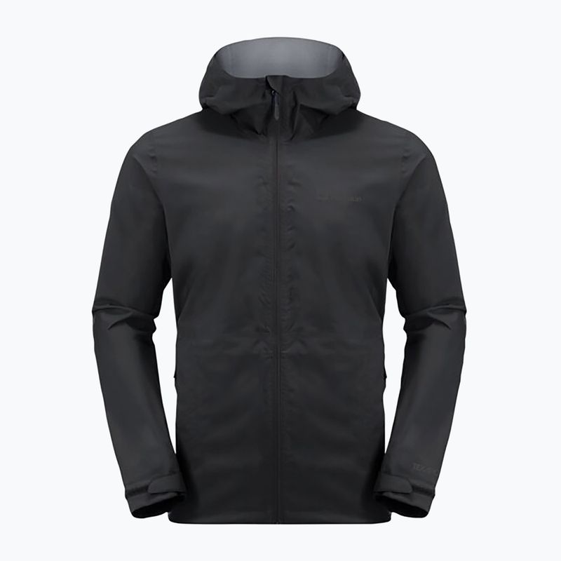 Jack Wolfskin vyriška striukė nuo lietaus Elsberg 2.5L juoda 1115881_6000_003 5