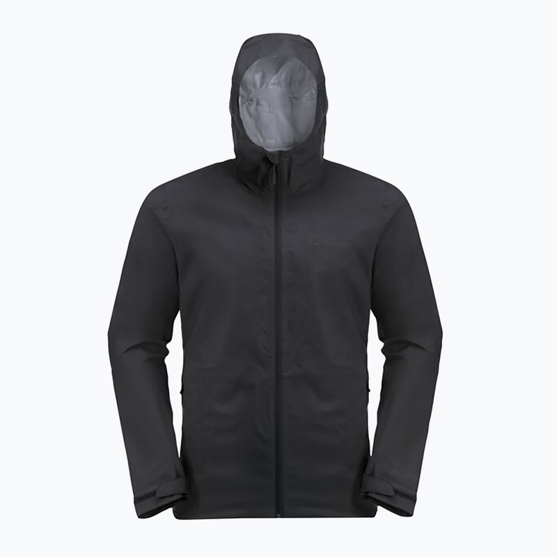 Jack Wolfskin vyriška striukė nuo lietaus Elsberg 2.5L juoda 1115881_6000_003 6