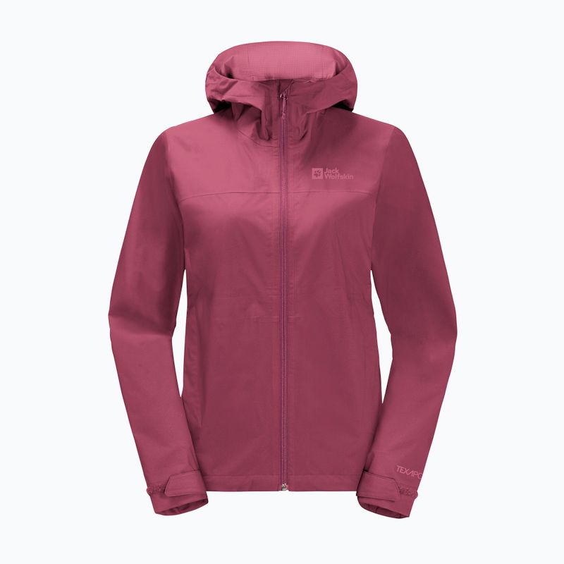 Jack Wolfskin moteriška striukė nuo lietaus Elsberg 2.5L raudona 1115951_2198_005 6