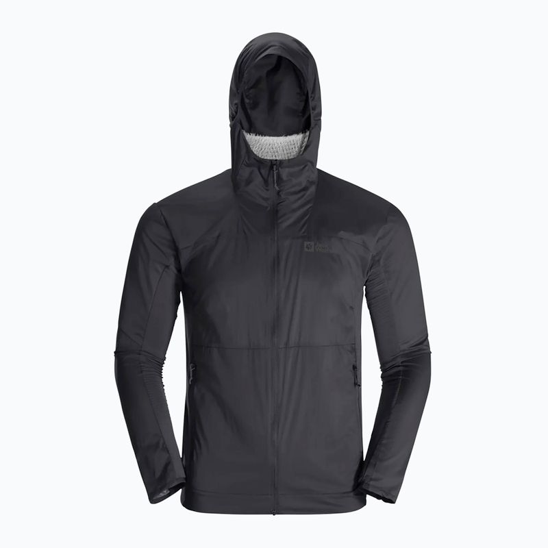 Vyriška hibridinė striukė Jack Wolfskin Prelight Alpha  black 6