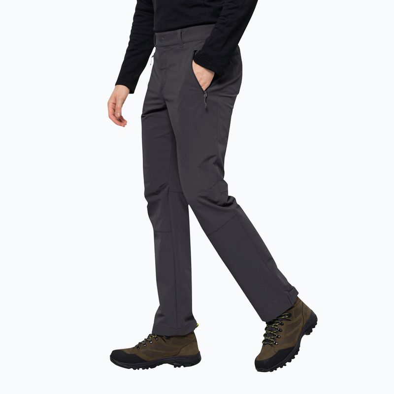 Vyriškos softshell kelnės Jack Wolfskin Activate XT phantom