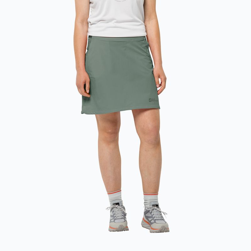 Jack Wolfskin Hilltop Trail trekingo sijonas žalias 1505472