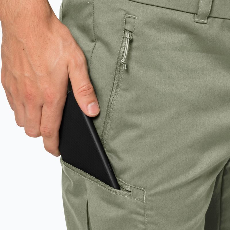 Jack Wolfskin Activate Tour vyriški šortai žalios spalvos 1507441 4