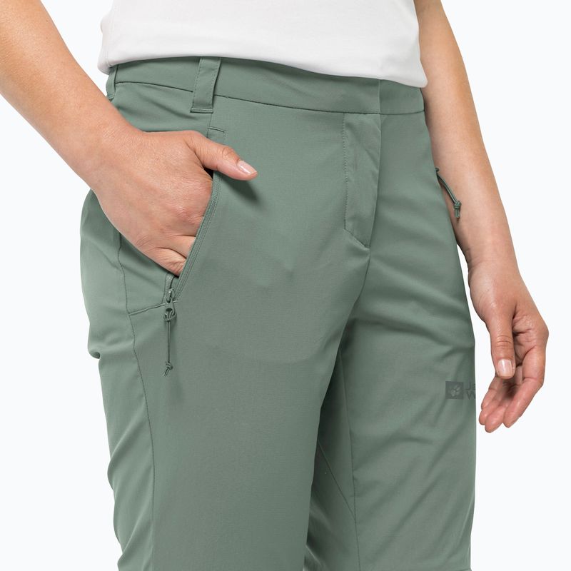 Moteriškos softshello kelnės Jack Wolfskin Glastal Zip Off green 1508151_4151_042 3