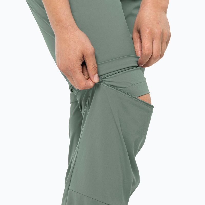 Moteriškos softshello kelnės Jack Wolfskin Glastal Zip Off green 1508151_4151_042 4