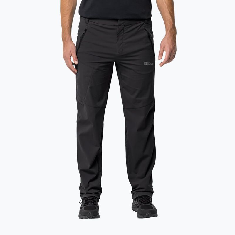 Jack Wolfskin vyriškos softshello kelnės Glastal black 1508221