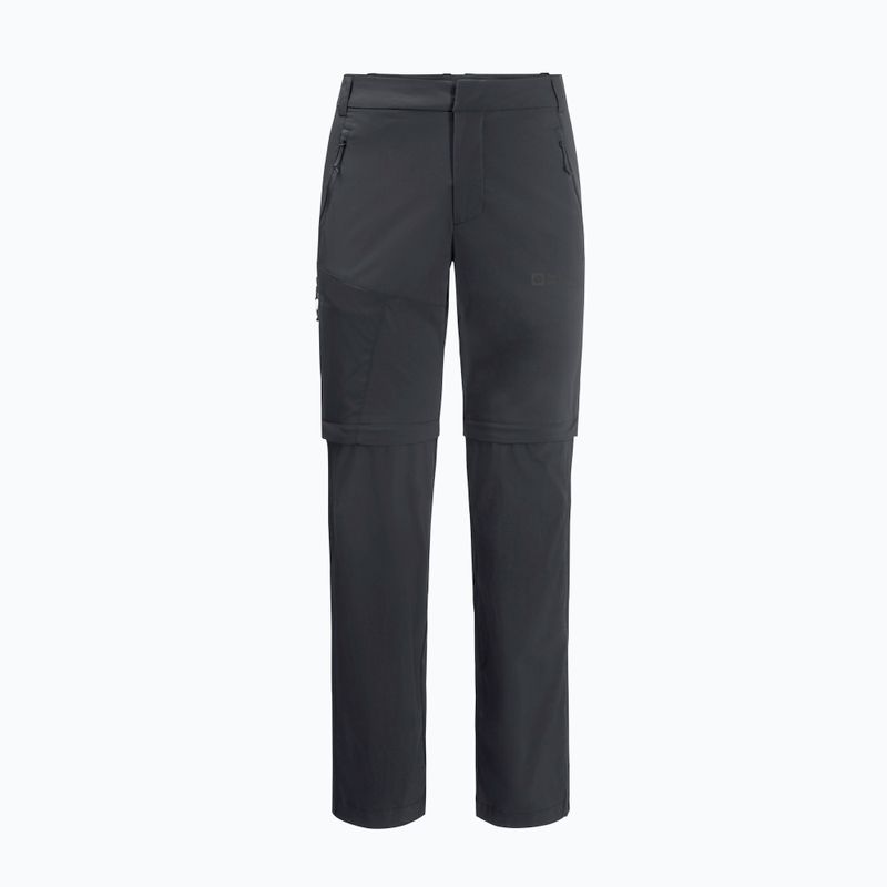 Vyriškos minkštos kelnės Jack Wolfskin Glastal Zip Away pilka 1508301 6