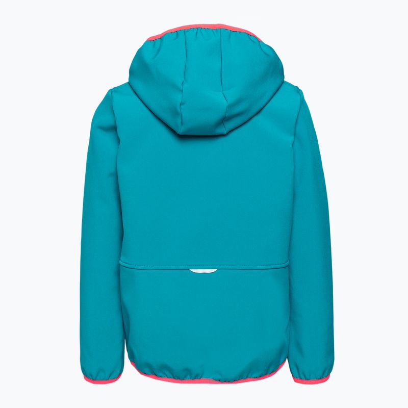 Jack Wolfskin Fourwinds Striukė Vaikiška softshell striukė mėlyna 1608011 2
