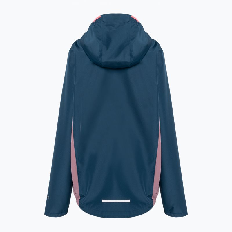 Jack Wolfskin Active Hike vaikiška striukė nuo lietaus tamsiai mėlyna 1609251 2