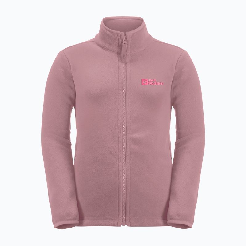 Jack Wolfskin Taunus vaikiški trekingo džemperiai rožinės spalvos 1609481