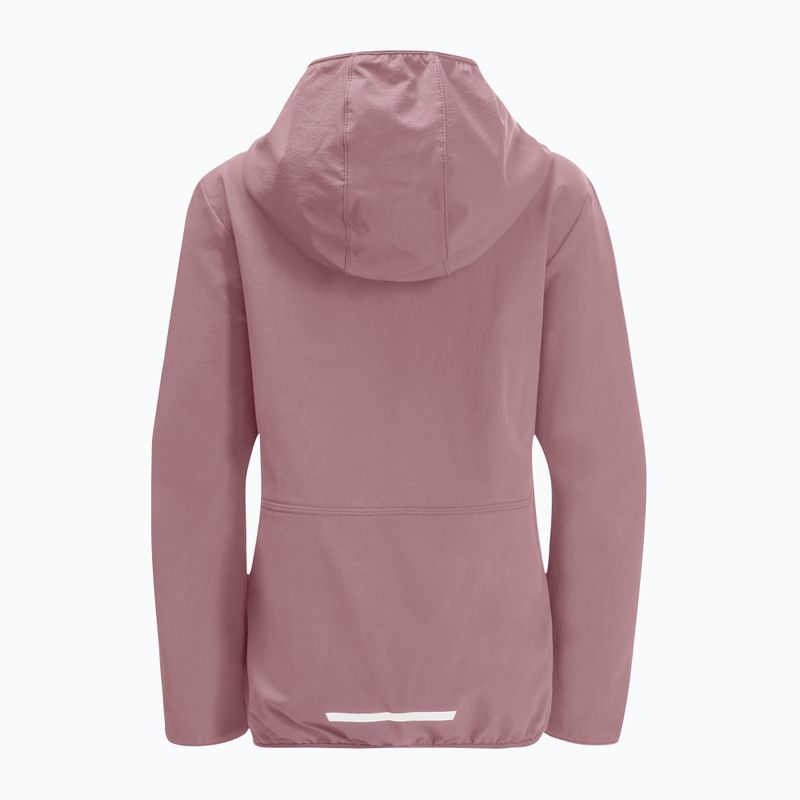 Jack Wolfskin vaikiška softshell striukė Solyd pink 1609821 2