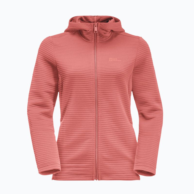 Moteriškos sportinės striukės Jack Wolfskin Modesto Hooded pink 1706254 4