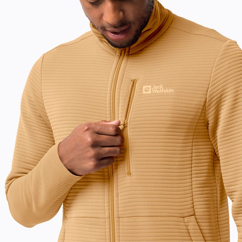 Jack Wolfskin vyriška trekingo striukė Modesto yellow 1706483 3