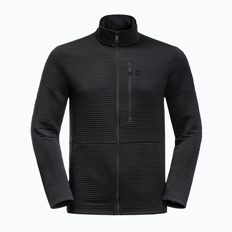 Jack Wolfskin vyriški sportiniai marškinėliai Modesto trekking, juodi 1706483 4