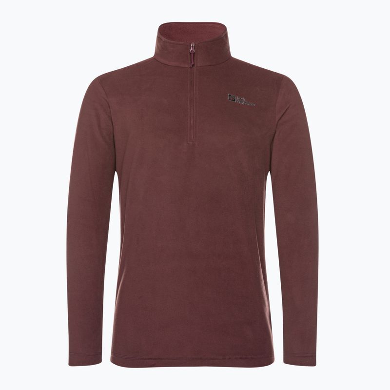 Jack Wolfskin vyriški sportiniai marškinėliai Taunus HZ kaštoninės spalvos 1709522 4