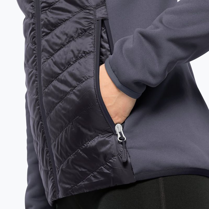 Jack Wolfskin Routeburn Pro Hybrid striukė moterims pilka 1710861 3