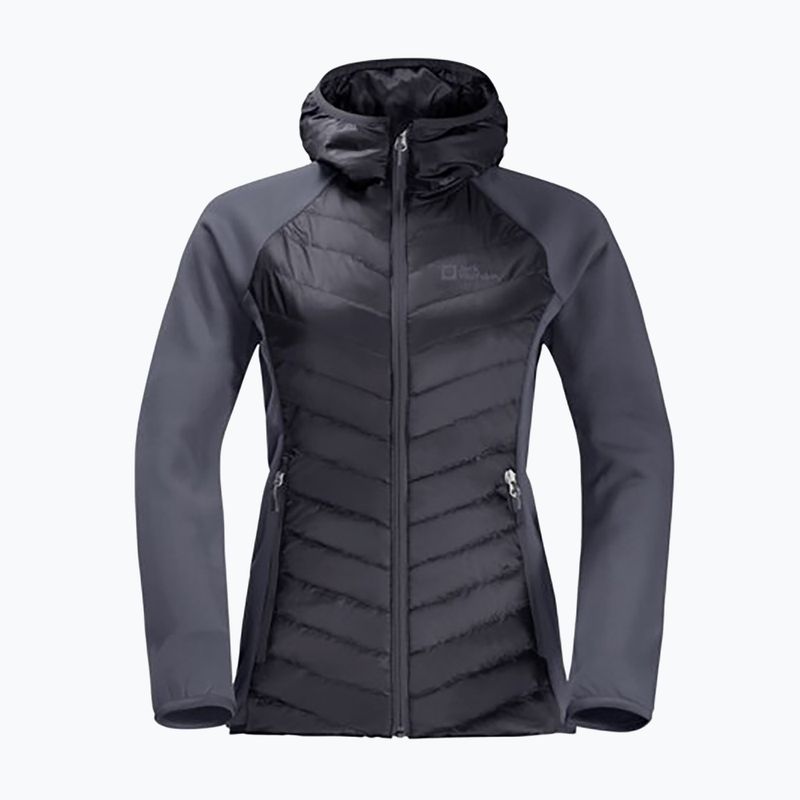 Jack Wolfskin Routeburn Pro Hybrid striukė moterims pilka 1710861 8
