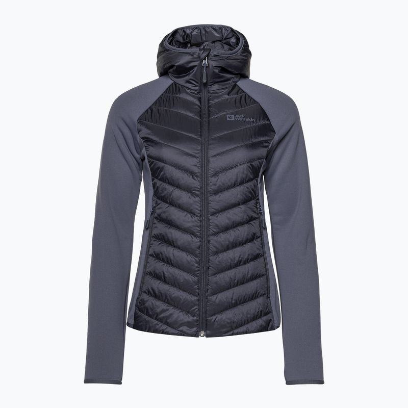 Jack Wolfskin Routeburn Pro Hybrid striukė moterims pilka 1710861 5