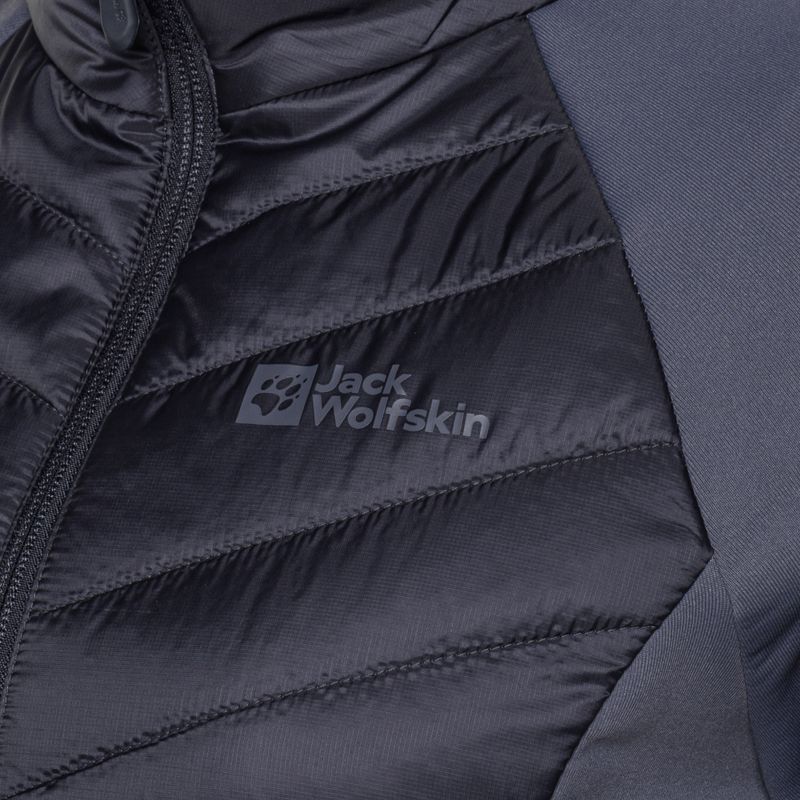 Jack Wolfskin Routeburn Pro Hybrid striukė moterims pilka 1710861 7