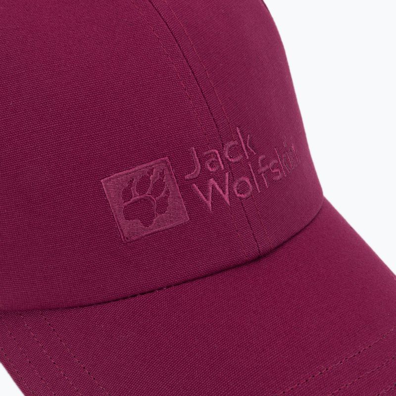 Jack Wolfskin Beisbolo kepurė raudona 1900673 5