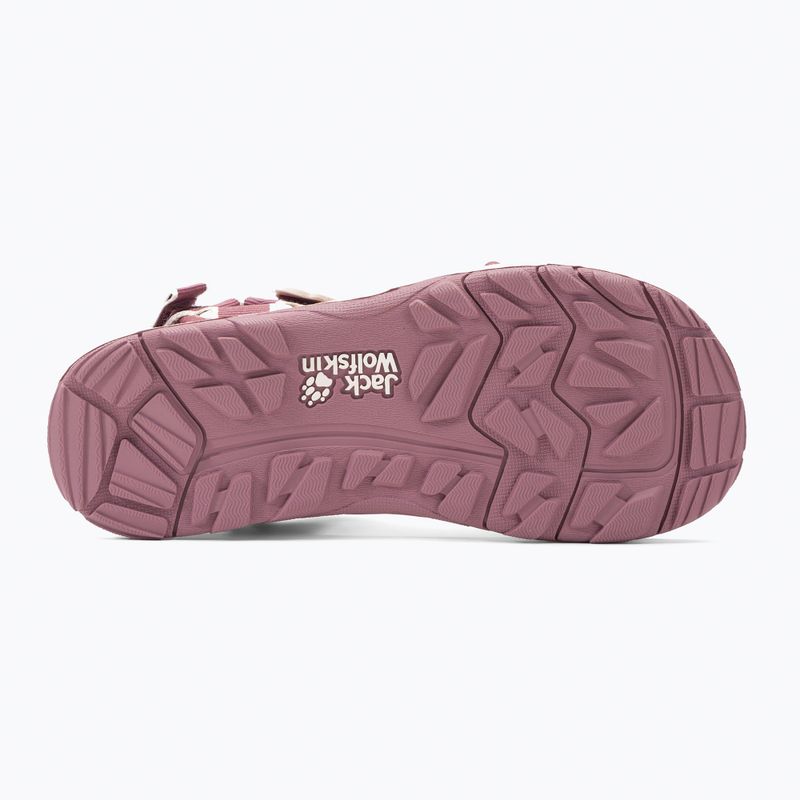 Jack Wolfskin Seven Seas 3 rožiniai vaikiški trekingo sandalai 4040061 5