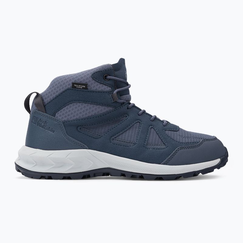 Jack Wolfskin moteriški trekingo batai Woodland 2 Texapore Mid navy blue 4051331 2
