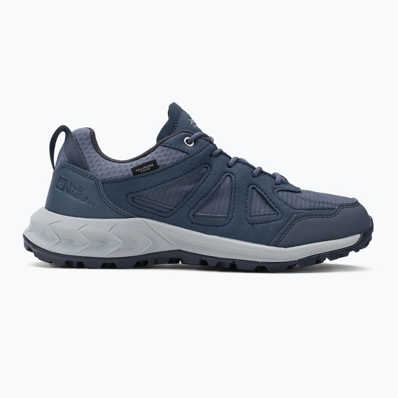 Jack Wolfskin moteriški trekingo batai Woodland 2 Texapore Low navy blue 4051341 2