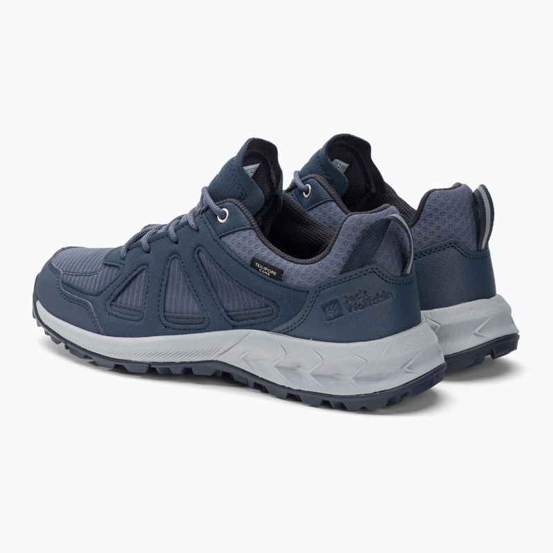 Jack Wolfskin moteriški trekingo batai Woodland 2 Texapore Low navy blue 4051341 3