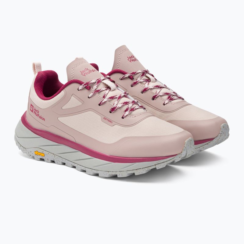 Moteriški trekingo batai Jack Wolfskin Terrashelter Low pink 4053831 4