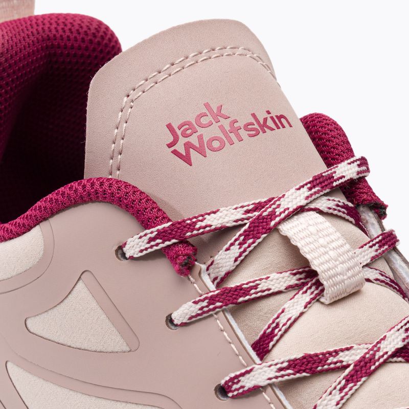 Moteriški trekingo batai Jack Wolfskin Terrashelter Low pink 4053831 9