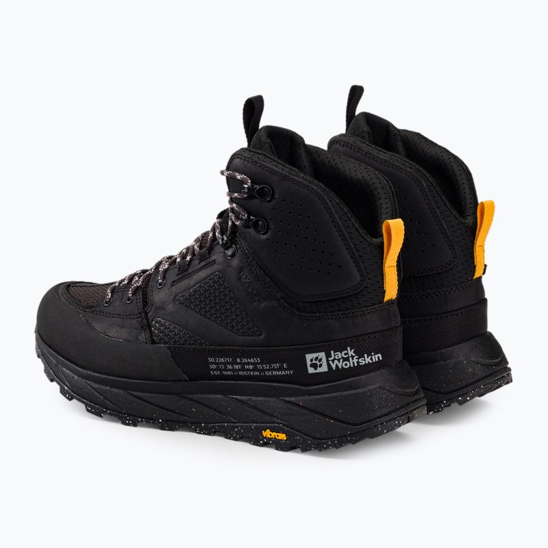 Jack Wolfskin vyriški Terraquest Texapore Mid trekingo batai juodi 4056381_6000_110 3