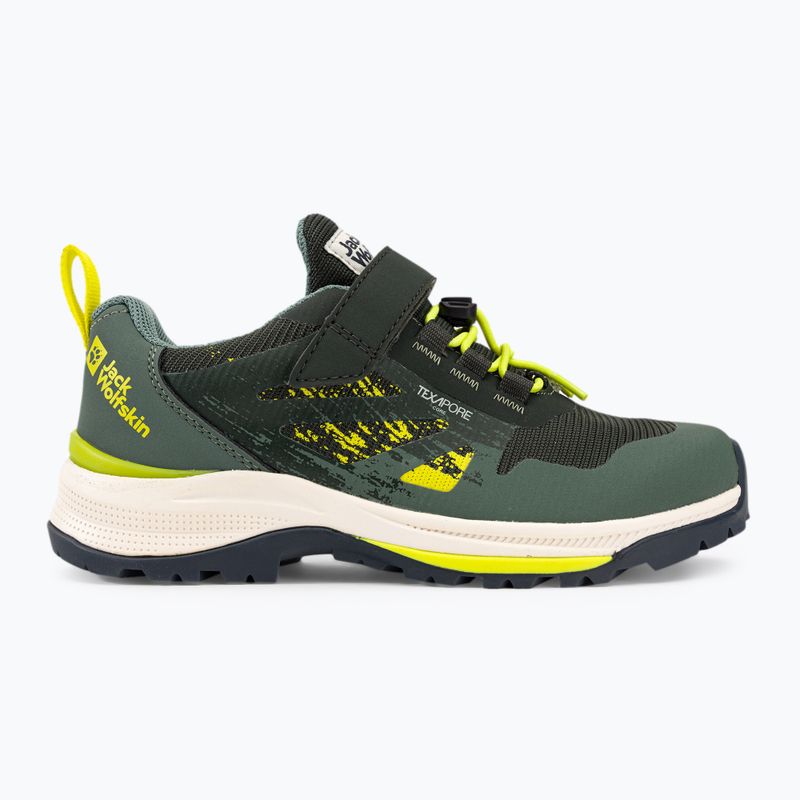 Jack Wolfskin Vili Hiker Texapore Low vaikiški žygio batai žali 4056831_4136_350 2