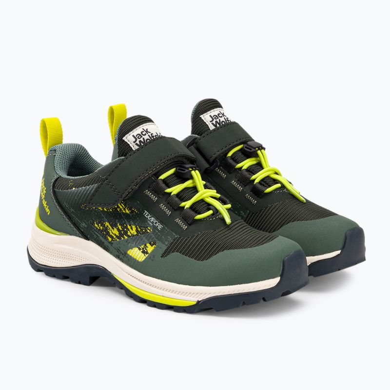 Jack Wolfskin Vili Hiker Texapore Low vaikiški žygio batai žali 4056831_4136_350 4