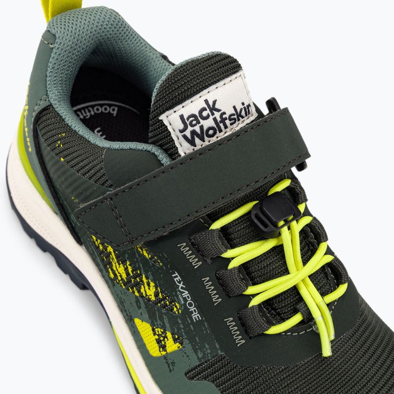 Jack Wolfskin Vili Hiker Texapore Low vaikiški žygio batai žali 4056831_4136_350 10