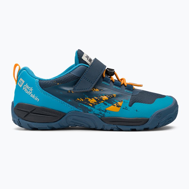 Jack Wolfskin Vili Action Low vaikiški trekingo batai tamsiai mėlyni 4056851 2