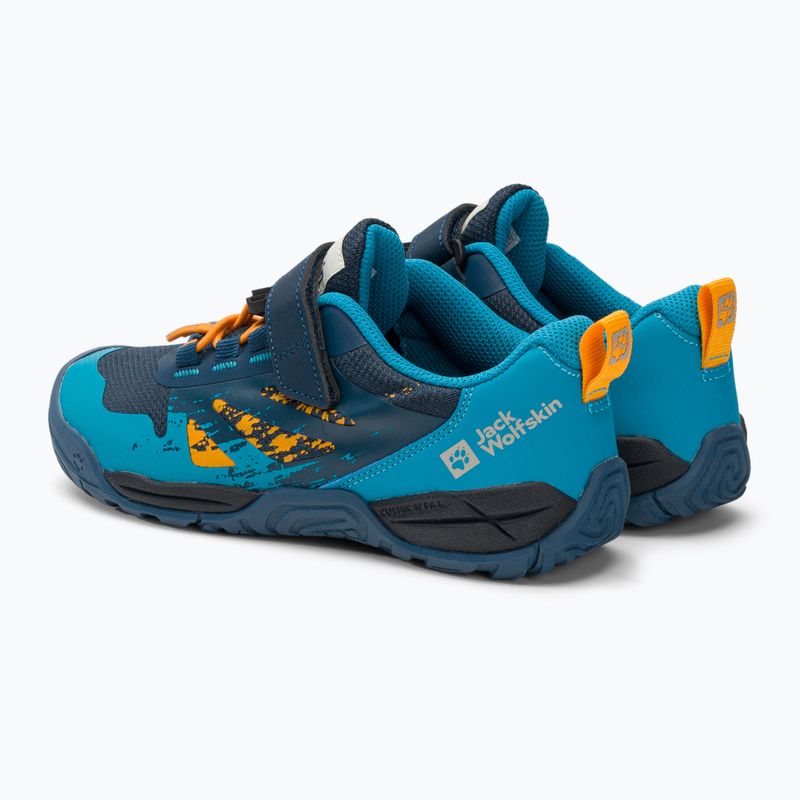 Jack Wolfskin Vili Action Low vaikiški trekingo batai tamsiai mėlyni 4056851 3