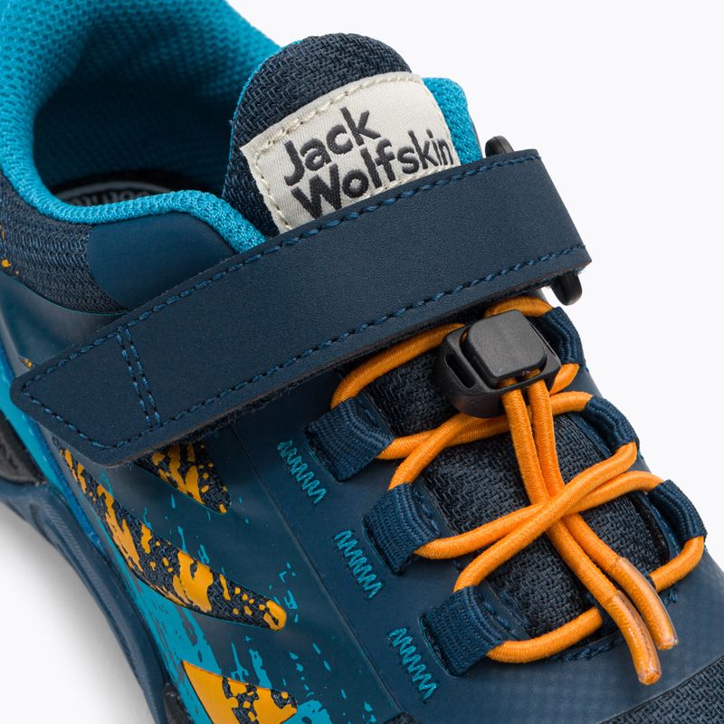 Jack Wolfskin Vili Action Low vaikiški trekingo batai tamsiai mėlyni 4056851 10