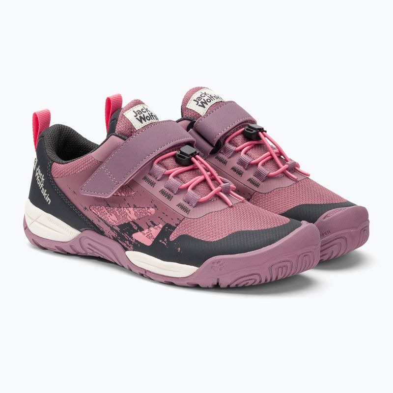 Jack Wolfskin vaikiški trekingo batai Vili Action Low rožinės spalvos 4056851 4