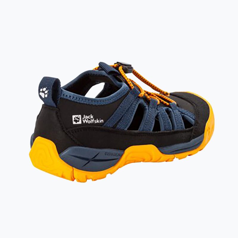 Jack Wolfskin Vili vaikiški trekingo sandalai tamsiai mėlyni 4056881 14